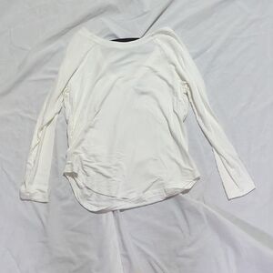 CAbi Women's Cream Long Sleeve Blouse